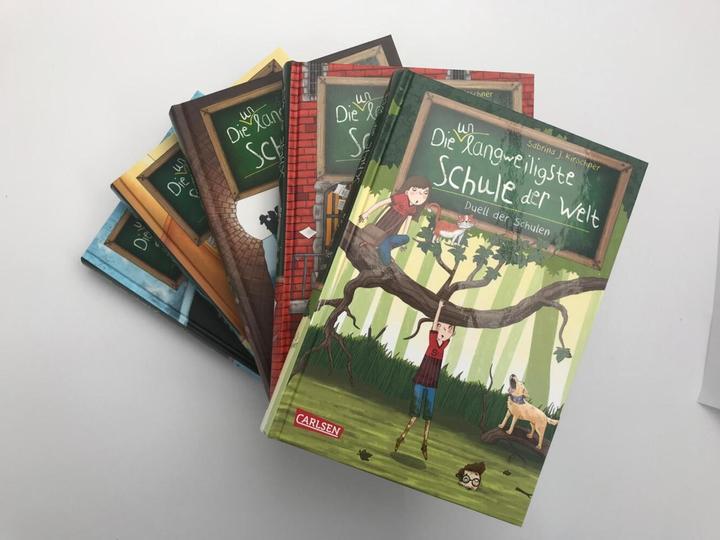 Actual product image Die unlangweiligste Schule der Welt 5: Duell der Schulen (German, Sabrina J. Kirschner, Monika Parciak, 2019)