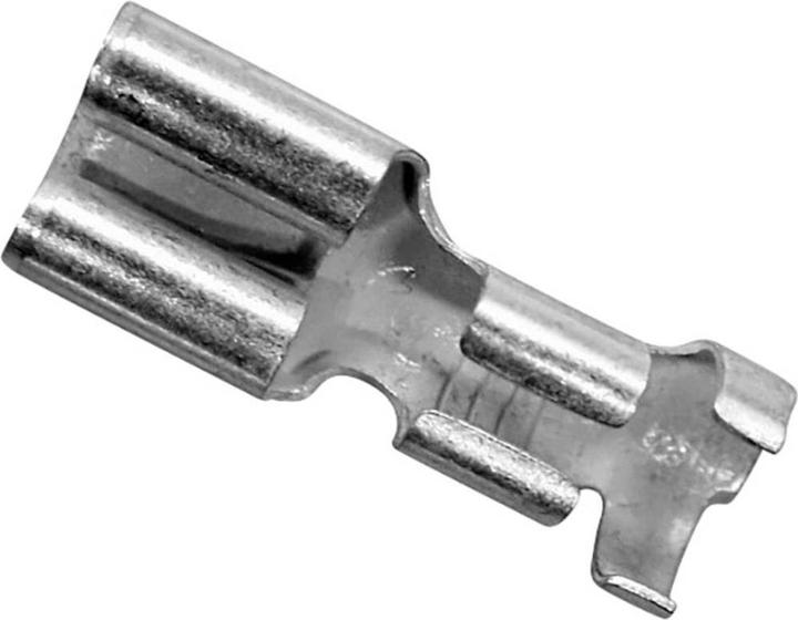 Actual product image Lapp Cable flat receptacle Plug width: 6.3 mm Plug thickness: 0.8 mm 180 ° Uninsulated 63501130 100 pcs.
