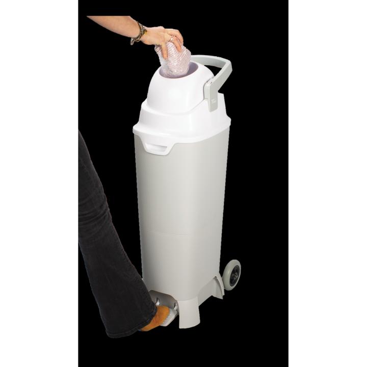 Actual product image Diaper Champ Nappy Pail One Maxi Handsfree plus 120 l Silver