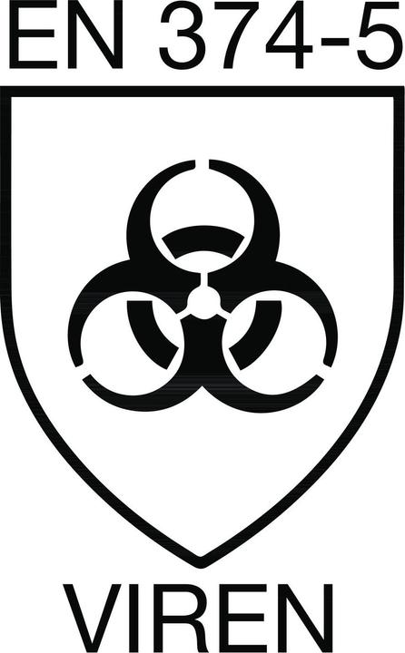 Produktbild ATG MaxiChem Chemikalien Schutzhandschuhe Arbeitshandschuhe hellblau Grösse 9 (9)