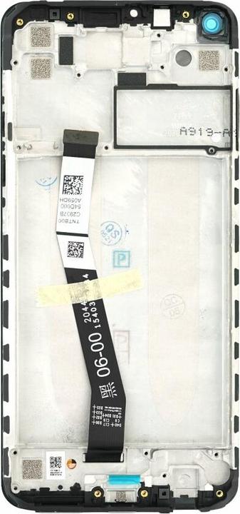 Produktbild Xiaomi Display-Einheit + Rahmen Redmi Note 9 grau 560003J15S00 (Display, Xiaomi Redmi Note 9)