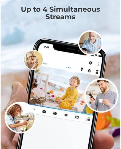 Actual product image Reolink CAREolink E1-V2, 3MP, 1080p Full HD (2304 x 1296 Pixels)