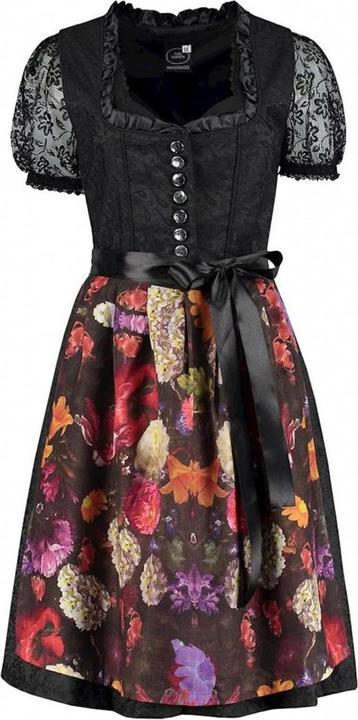 Produktbild Haus Huberts Dirndl Schürze Blumenmuster (50)