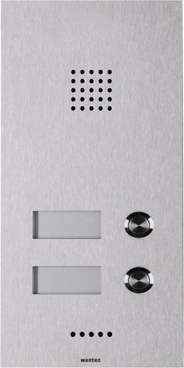 Produktbild Wantec GSM, Edelstahl, 2 Tasten