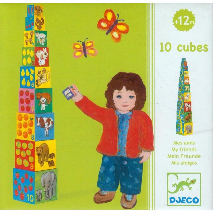 Produktbild Djeco Pyramide Meine Freunde