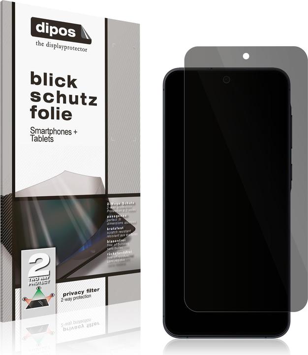 Produktbild Dipos Blickschutzfolie 2-Way Anti-Shock (1 Stück, Samsung Galaxy A55)