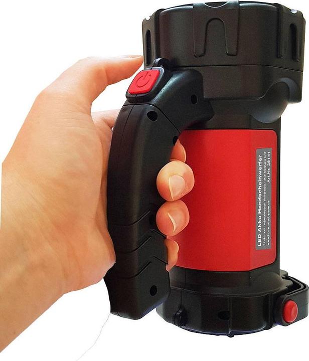 Actual product image Compass LED hand searchlight