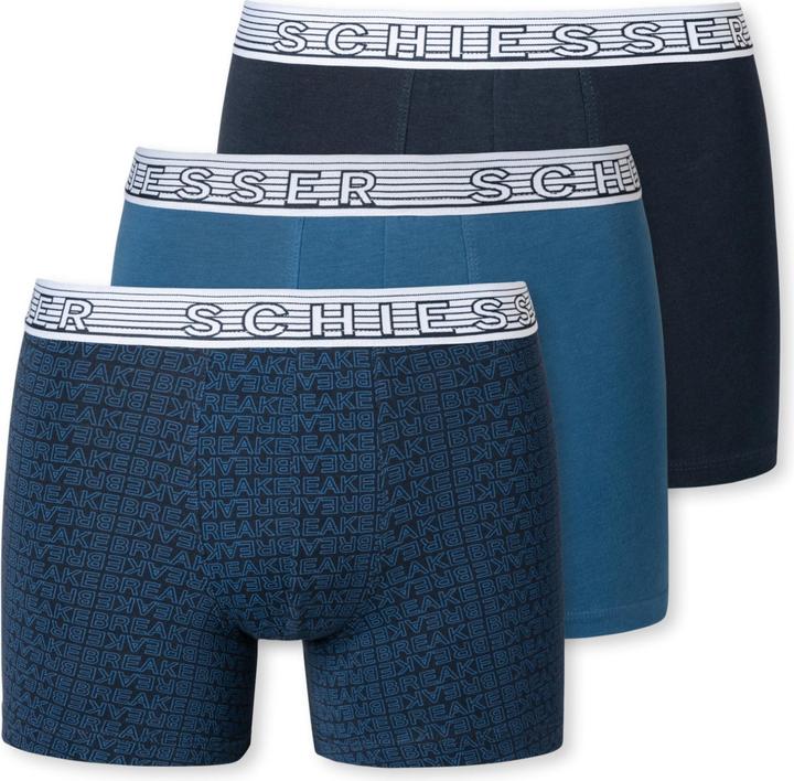 Schiesser Boxershorts (164, 3er Pack)