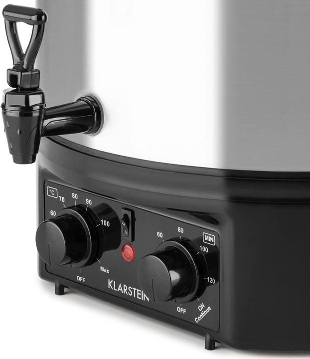 Actual product image Klarstein Biggie Small, 16L, Silver (16 l)