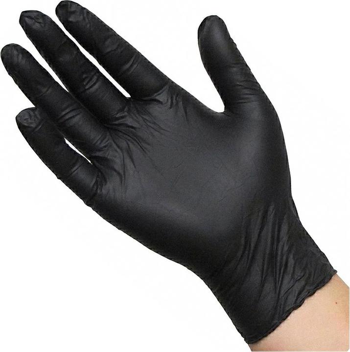 Produktbild Ninja Black Latex Handschuhe (M)