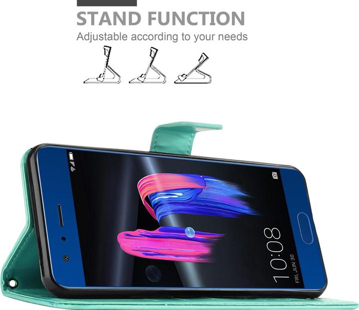Image du produit Cadorabo Couverture du livre de fleurs (Honor 9)