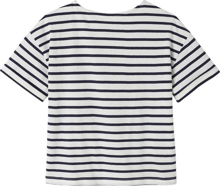 Immagine prodotto Vertbaudet T-shirt da bambina a righe in cotone riciclato (92)