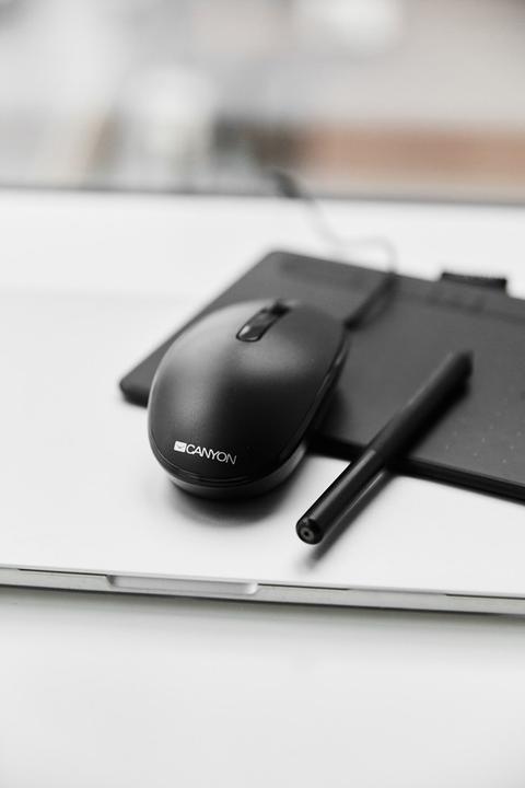 Produktbild Canyon Optical mouse with cable M-10, Black (Kabelgebunden)
