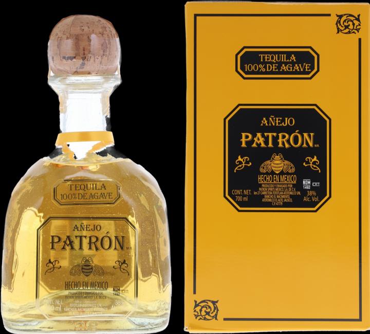 Actual product image Patrón Spirits Company patron anejo (1 x 70 cl)
