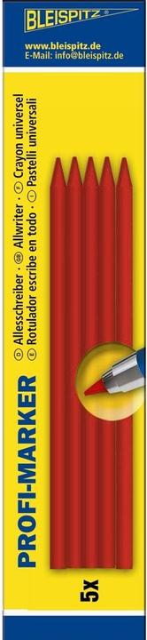 Image du produit Bleispitz Mine de rechange pour marqueur professionnel (Recharger, Rouge)