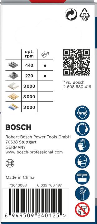 Produktbild Bosch Professional Zubehör PRO Multi Material PC Plus Lochsäge, 20 mm (20 Millimeter)