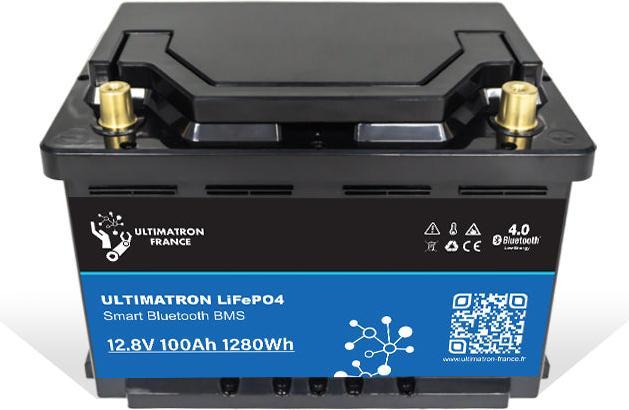 Produktbild Ultimatron ULS-12V-100Ah-PRO-LN3 LiFePO4 Versorgungsbatterie (12.80 V, 100 Ah)