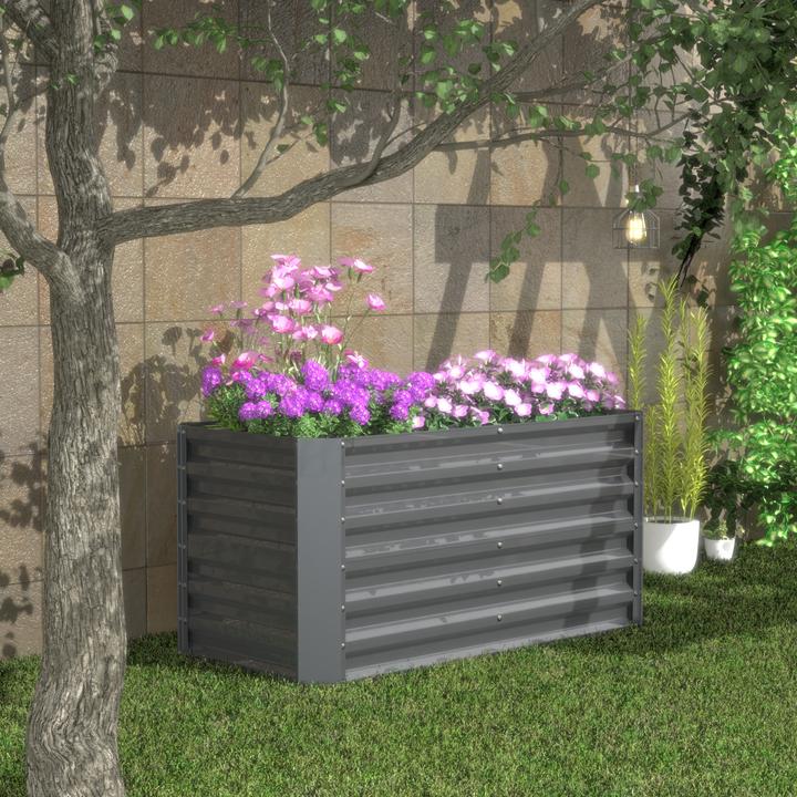 Produktbild VCM Metall Pflanzbeet Hochbeet 120x60 Galdo