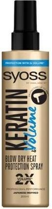 Syoss Keratin & Volume Thermo-Protective Hair Spray Giving Volume 200Ml (200 ml)
