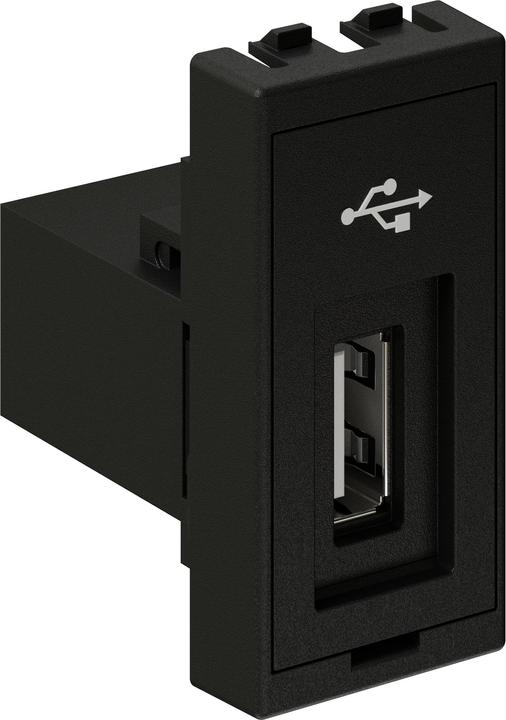 IB Connect Accessoires multimédia 45x22.5 anthracite 1x adaptateur USB-A 3.0 (0.05 m)