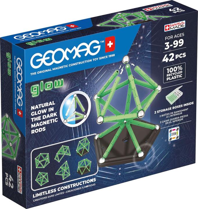Image du produit Geomag GLOW RECYCLED 42 pièces