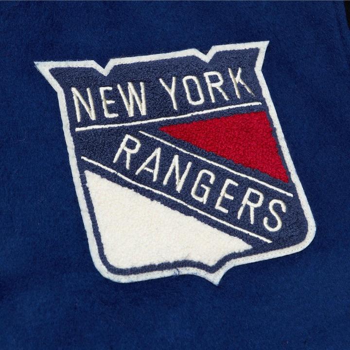 Actual product image Mitchell & Ness M&N Legacy Varsity Wool Jacket - NHL New York Rangers - XL (XL)