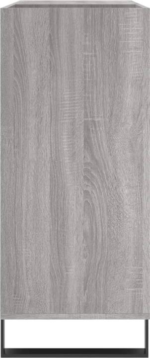 Produktbild VidaXL Plattenschrank Grau Sonoma 84,5x38x89 cm Holzwerkstoff