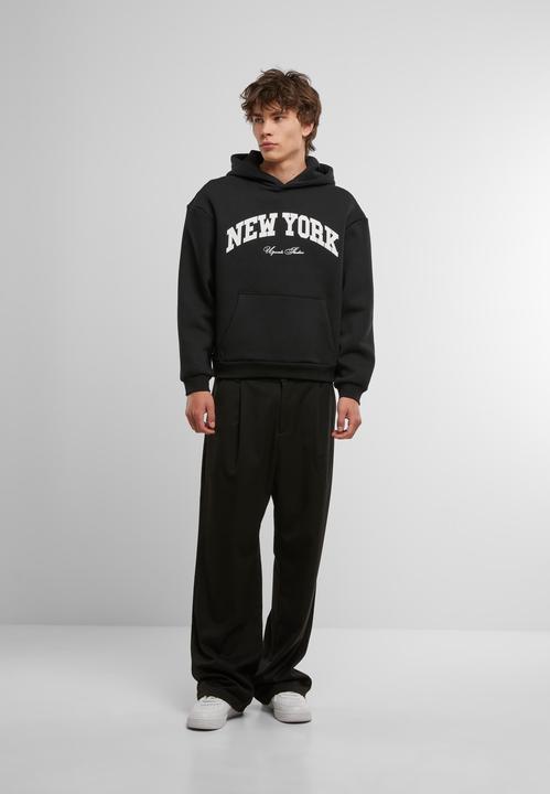 Actual product image Urban Classics Upscale New York Collage Fluffy Hoody - 195865 (L)