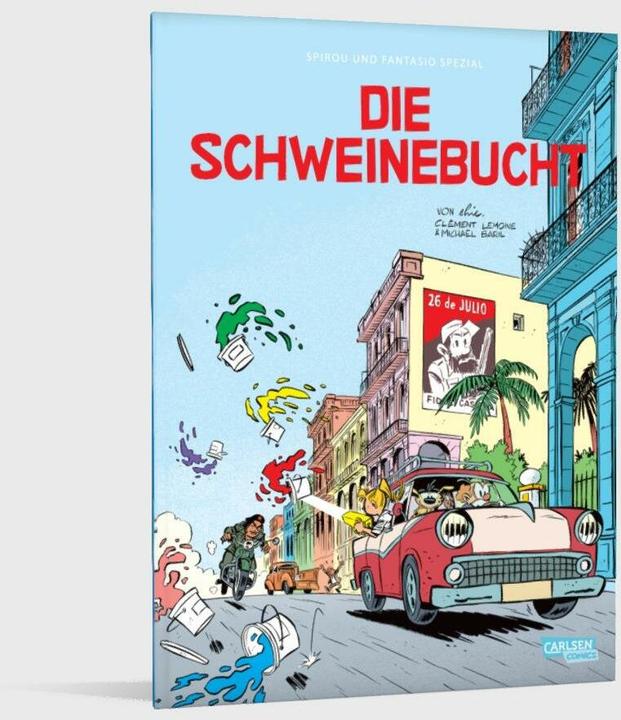 Immagine prodotto Speciale Spirou e Fantasio 43: La Baia dei Porci (Baril, Elric Dufau, Marcel Le Comte, Christophe Lemoine, Tedesco)