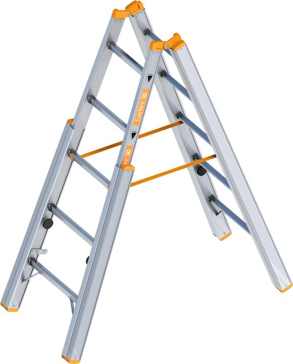 Produktbild Layher Treppen-Stehleiter (Mehrzweckleiter, 155 cm)