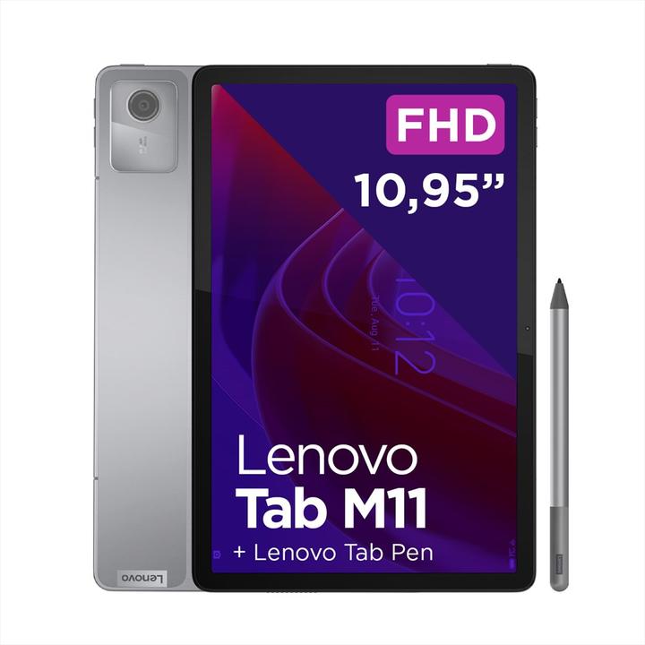 Actual product image Lenovo Tab M11 (WLAN only, 11", 128 GB, Luna Grey)