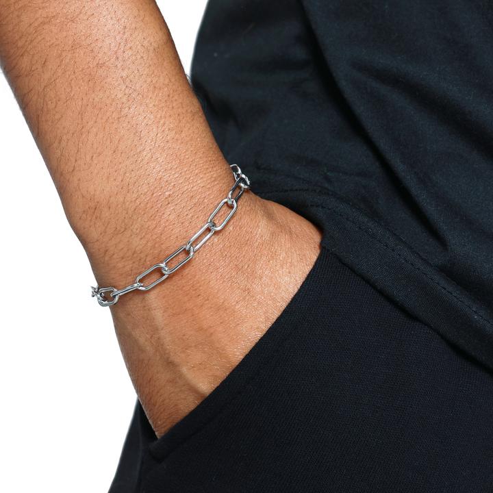 Immagine prodotto Heideman Damian silberfarben poliert (100% acciaio inossidabile)