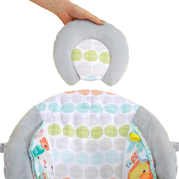 Image du produit Bright Starts Transat vibrant pour bébé, Whimsical Wild