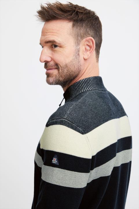 Immagine prodotto FQ1924 FQKyle maglia a righe con mezza zip a costine 21900654 (L)