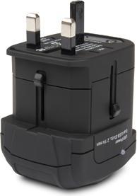 Produktbild Hamlet Traver Adapter universal reiseadapter für steckdosen plus usb-ladegerät (1750 W)