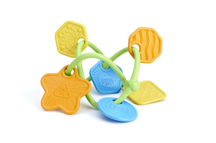 Actual product image Green Toys Green Toy Convolutional Teething Ring