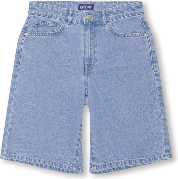 Denim blu chiaro sbiancato