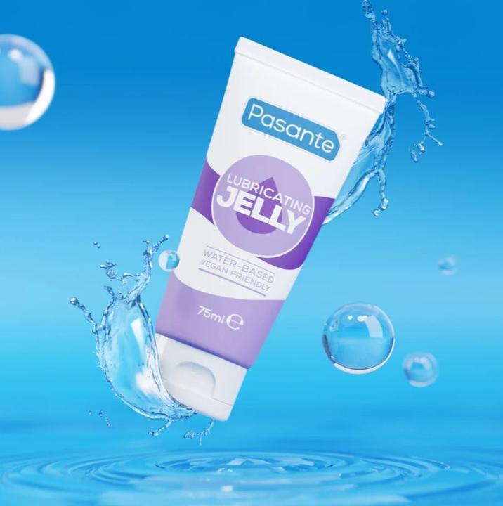 Immagine prodotto Pasante Gelatina lubrificante" 75ml lubrificante vegano a base d'acqua - consigliato per la secchezza (75 ml)