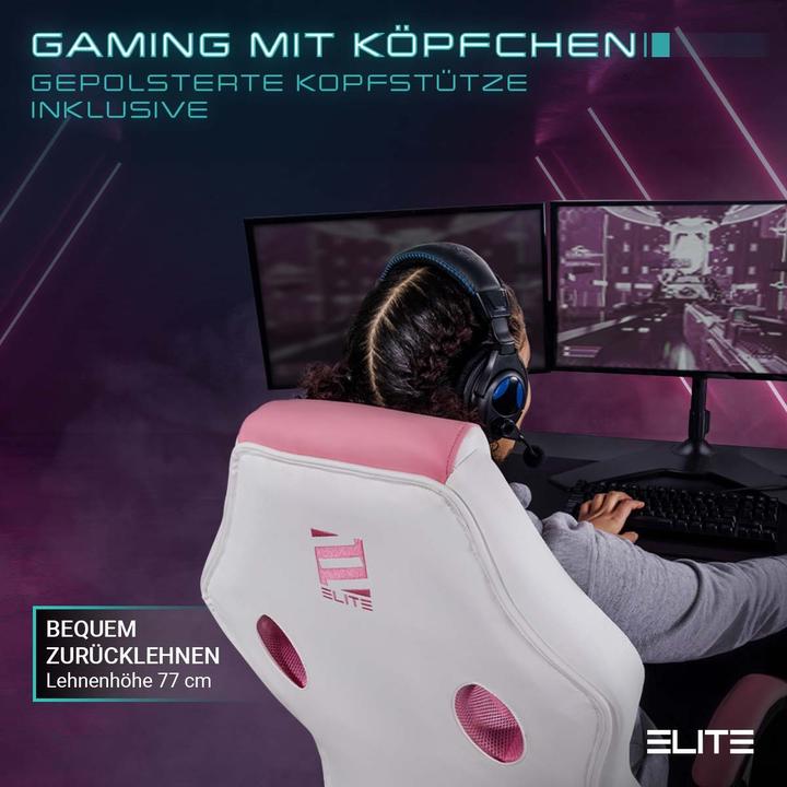 Produktbild Elite Gaming Stuhl EXODUS Ergonomischer Bürostuhl Schreibtischstuhl Chefsessel Sessel Racing Gaming-
