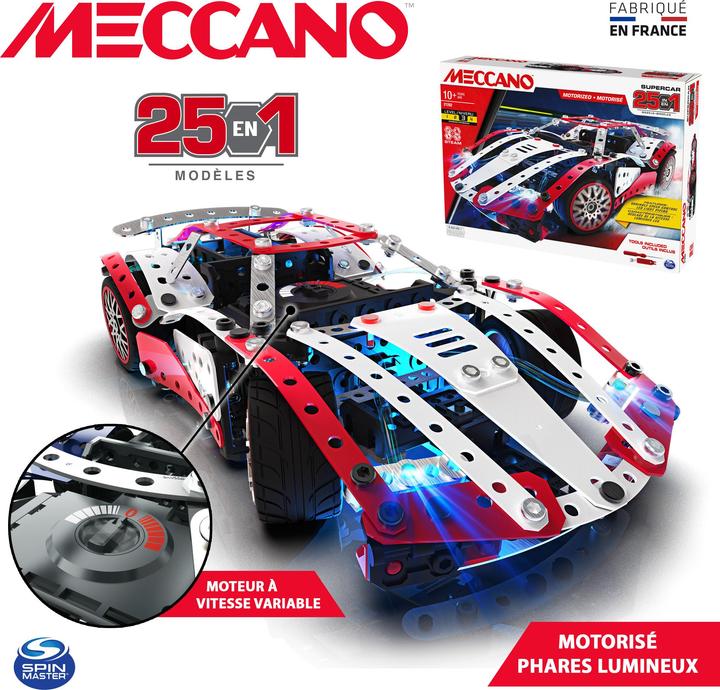 Image du produit Meccano 25 Multimodell Supercar