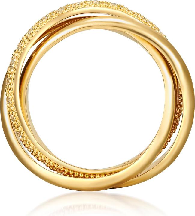 Image du produit Lulu & Jane Femmes laiton zirconium or jaune - 29143 (52)