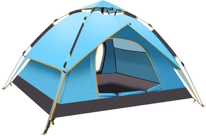 Produktbild Hermex Quick-Up-Zelt für 3-4 Personen Campingzelt Automatikzelt Festivalzelt (3.40 kg, 4 Personen)