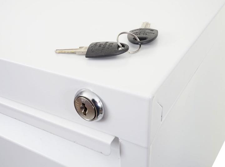 Actual product image Jamb Lockable hanging file cabinet (134 x 46 x 62 cm)
