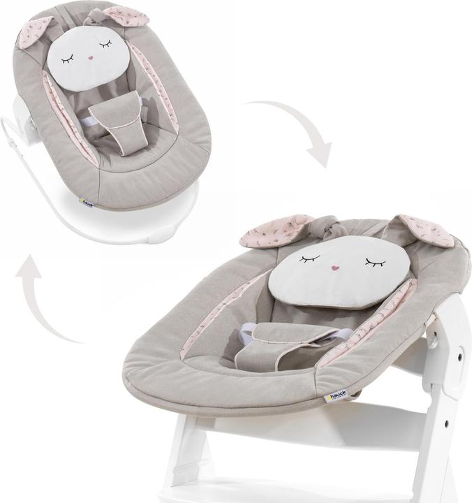 Produktbild Hauck Alpha Bouncer 2in1 Powder Bunny Beige Bloom