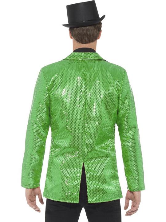 Produktbild Smiffys Pailletten Jacke Jacket in Grün (M)