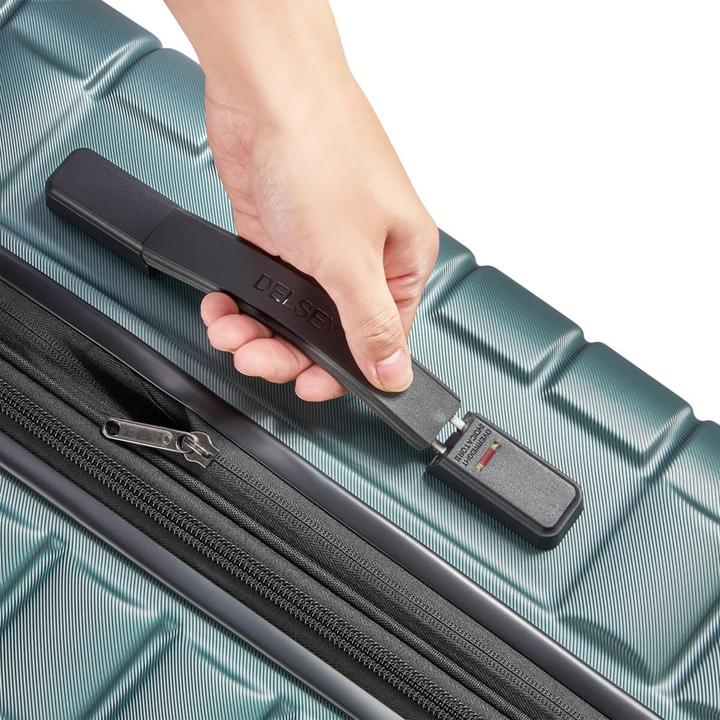 Actual product image Delsey Harde suitcase / Trolley / Travel case - Shadow 5.0 - 75 cm - Groen (120 l, XL (from 140l))