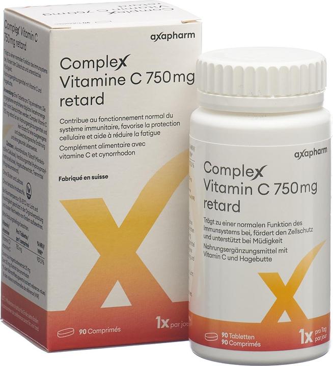 Actual product image Complex Vitamin C (90 Piece, Capsules, 158 g)