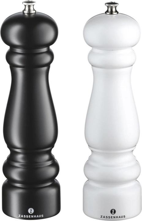 Actual product image Zassenhaus Pepper mill Potsdam beech wood black, 40 cm (Pepper)