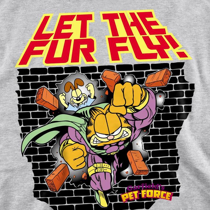 Immagine prodotto Garfield Let The Fur Fly Felpa Adulto Unisex (L)