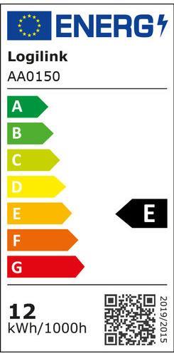 Energie-Label LogiLink AA0150 (Ringleuchte)